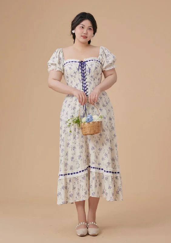 Price Drop Alert Curve & Plus Petrea Volubilis Corset Dress