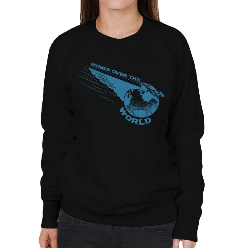 Savings Bonanza cool activewear hoodiePan Am Wings Over The World Women's Sweatshirt Savings Bonanza cool activewear hoodiePan Am Wings Over The World Women's Sweatshirt