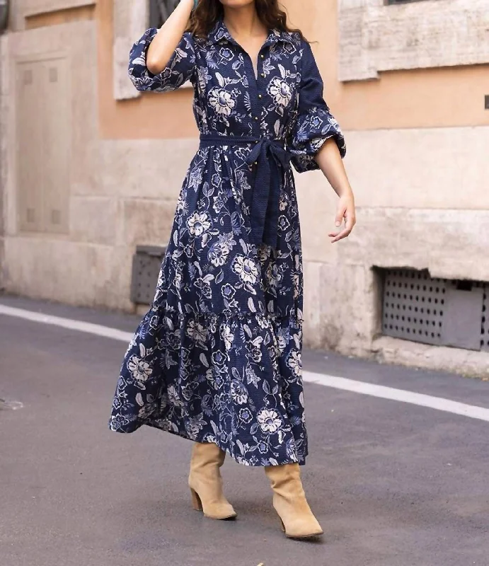 Giulia Dress In Navy