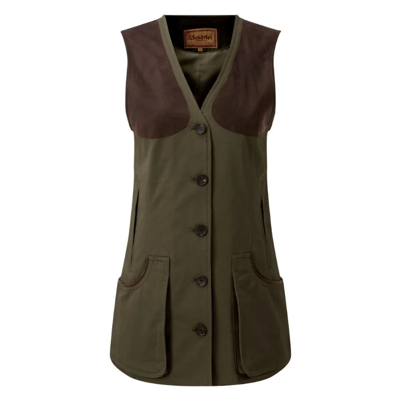 Exclusive Access wool coatSchoffel All Season Ladies Shooting Vest - Dark Olive