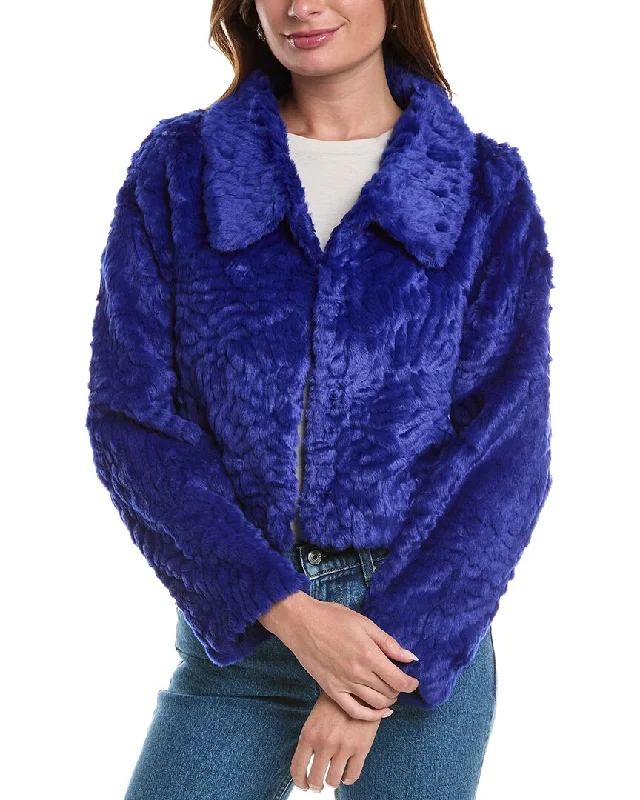 Epic Deals stylish coatUnreal Fur Polaris Crop Jacket