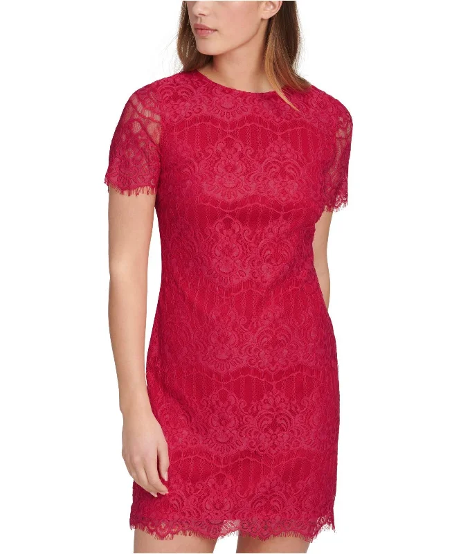 Blowout Sale KENSIE Womens Stretch Zippered Short Sleeve Crew Neck Short Party Sheath Dress Blowout Sale KENSIE Womens Stretch Zippered Short Sleeve Crew Neck Short Party Sheath Dress