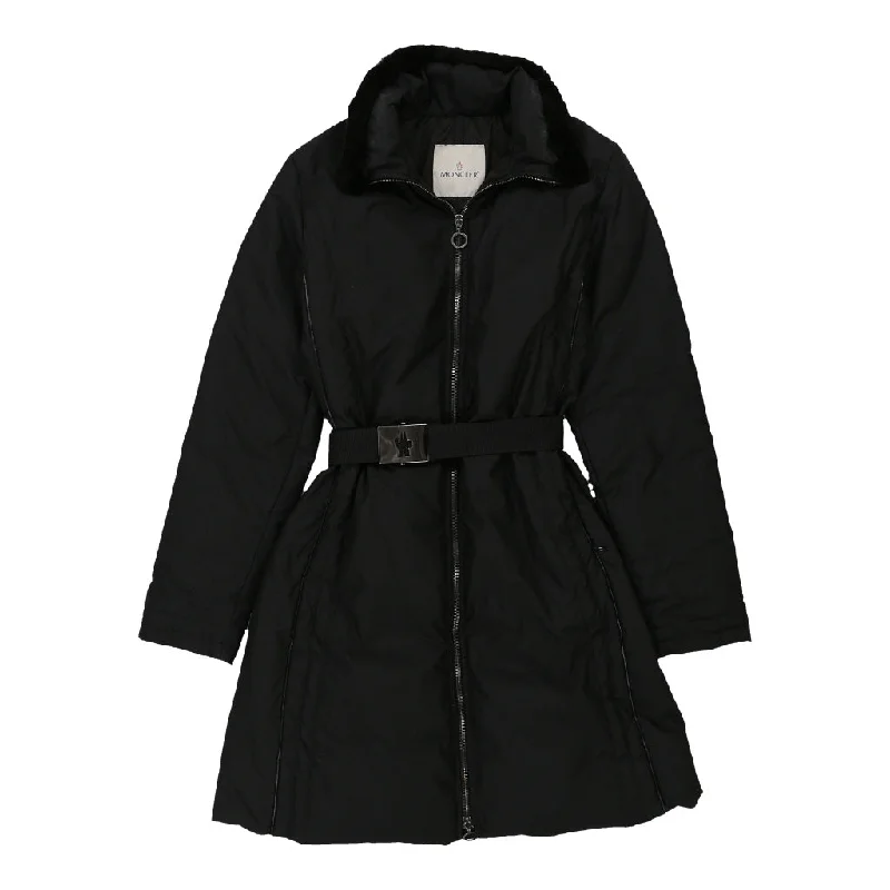 Act Fast modern coatPepper Grenoble Parc Sud Galaxie Moncler Coat - Medium Black Polyester