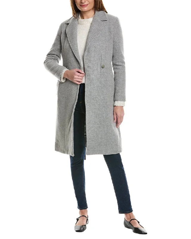 Bonus Savings long-sleeve winter jacketJ.Mclaughlin Lux Maxine Wool & Cashmere-Blend Jacket