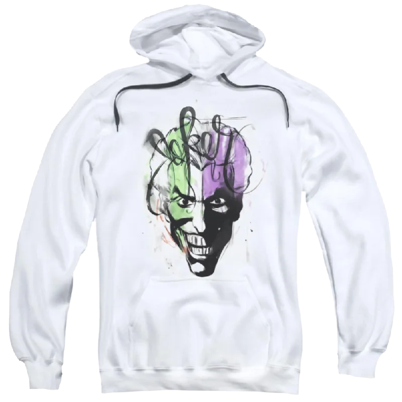Best Bargains comfy athletic hoodieBatman Joker Airbrush - Pullover Hoodie