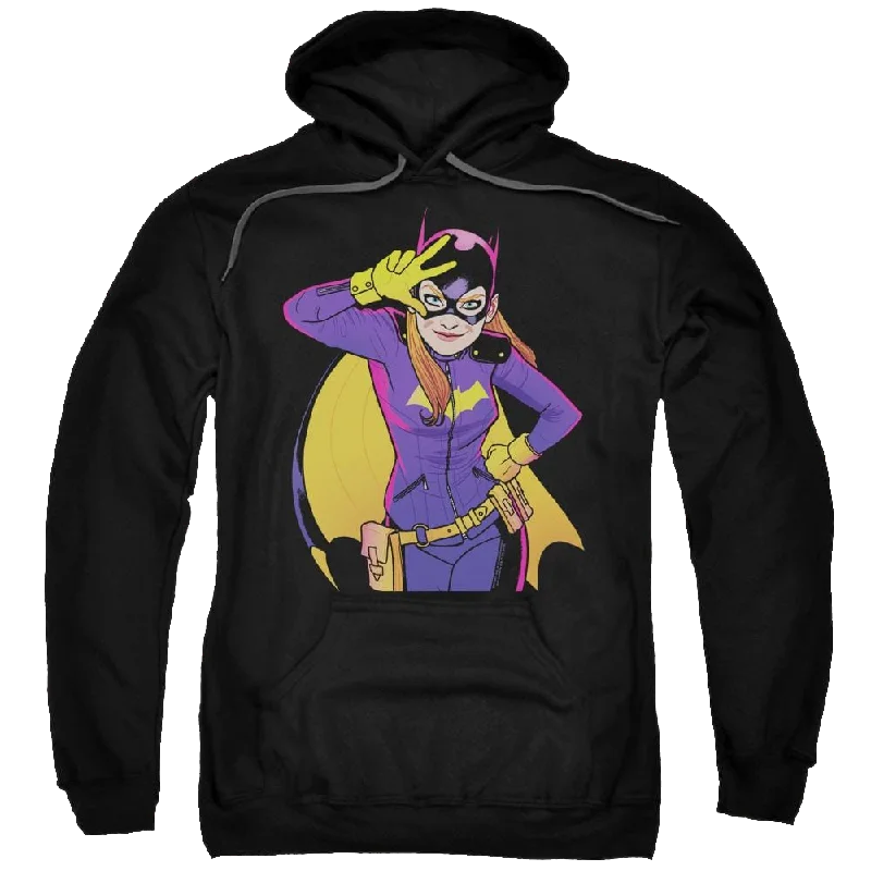 Lowest Prices comfortable fleece hoodieBatman Batgirl Moves - Pullover Hoodie