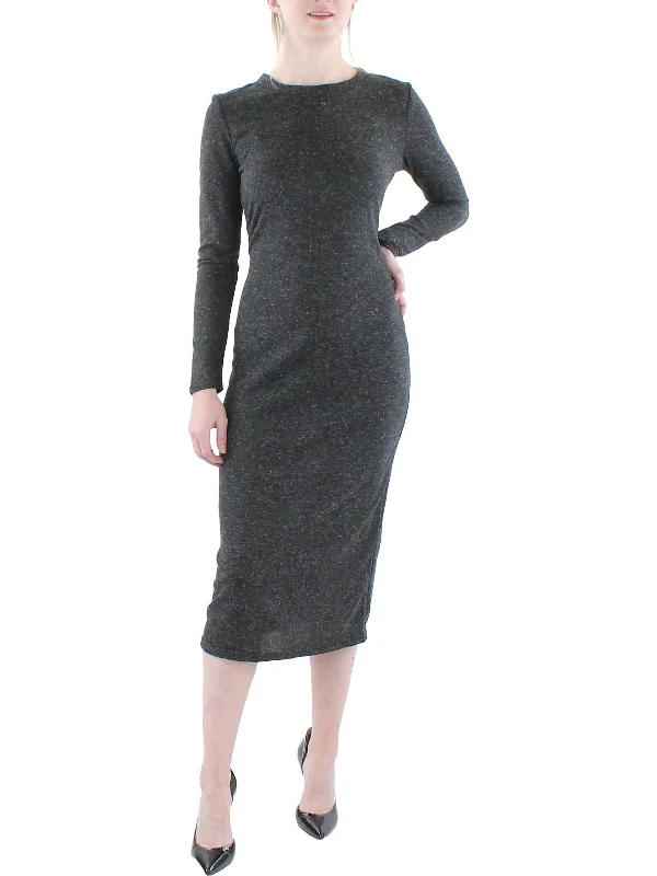 Final Clearance casual knit dressWomens Velvet Mini Wrap Dress