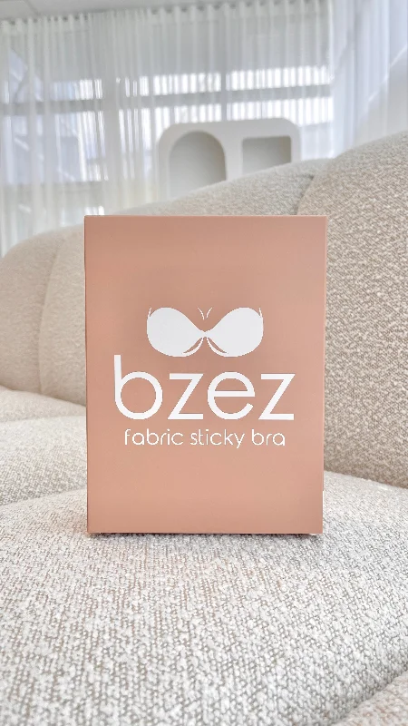 Price Reduction Bzez Fabric Sticky Bra - Onyx