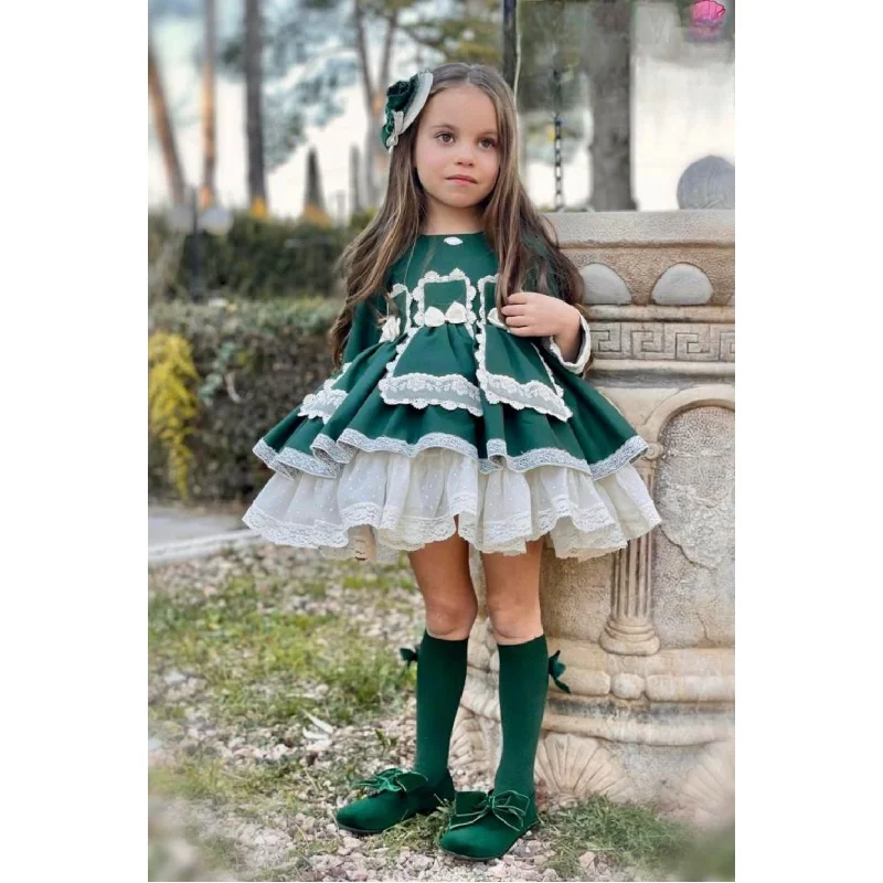 Price Drop casual day dressValentina in Green