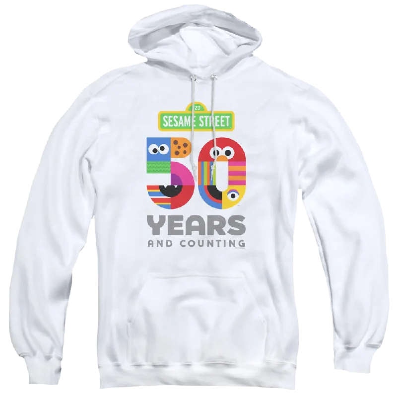 Sesame Street 50 Years Logo - Pullover Hoodie