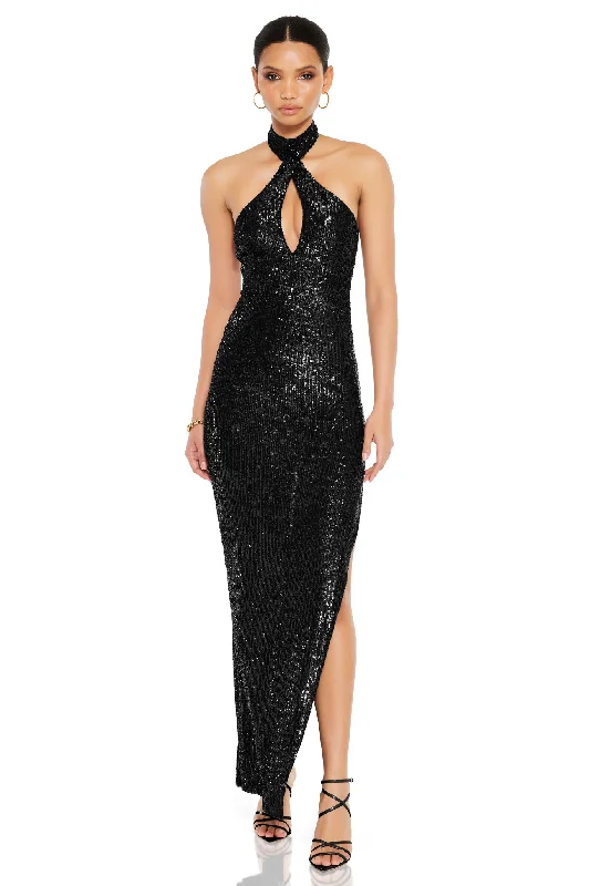 Nookie Elite Gown - Black