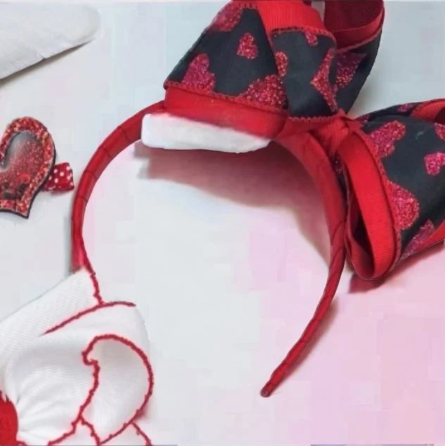 Stock Clearance party dressHeart Hard Headband