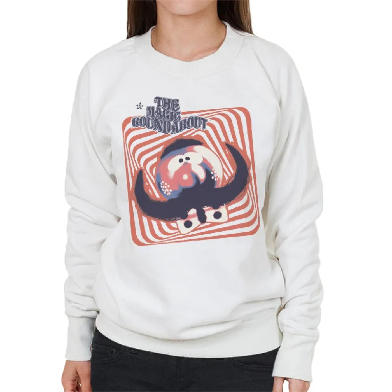 Crazy Deals trendy gym wear hoodieThe Magic Roundabout Zebedee Psychedelic Lines Women's Sweatshirt Crazy Deals trendy gym wear hoodieThe Magic Roundabout Zebedee Psychedelic Lines Women's Sweatshirt