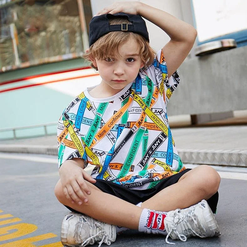 Children's printed T-shirt