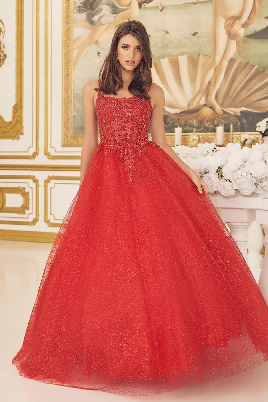 Price Fest flowy dressNox Anabel CU1112 Long Quinceanera Dress Sweet 16 Gown
