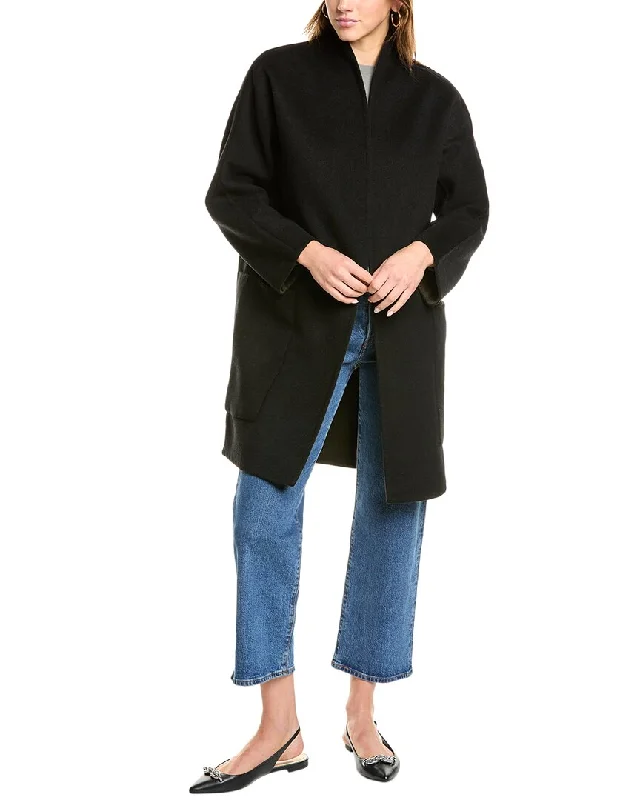 Savings Event stylish raincoatVince Reversible Wool-Blend Car Coat