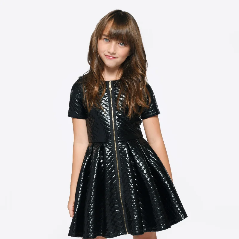 Shop and Save fitted dressQuilted Dress