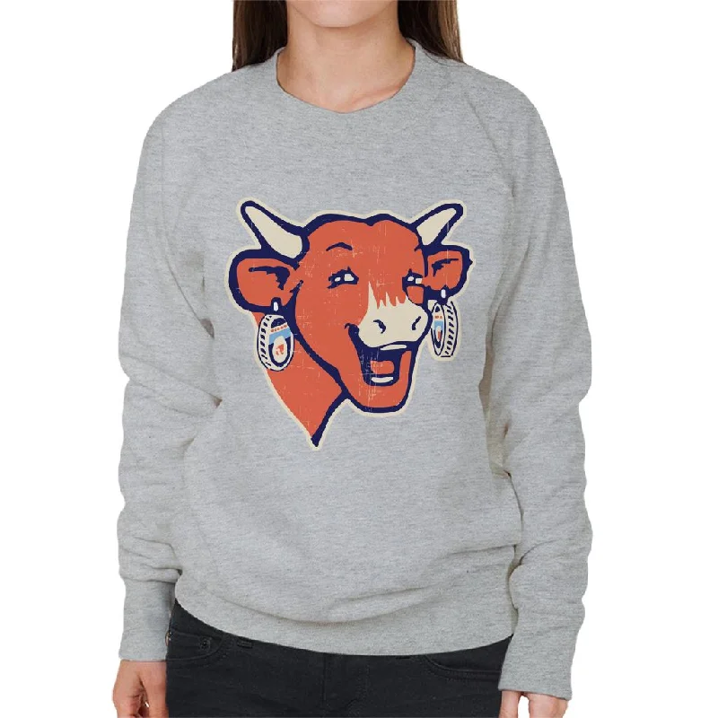Limited Time fitted workout sweatshirtThe Laughing Cow Modern Logo Women's Sweatshirt Limited Time fitted workout sweatshirtThe Laughing Cow Modern Logo Women's Sweatshirt