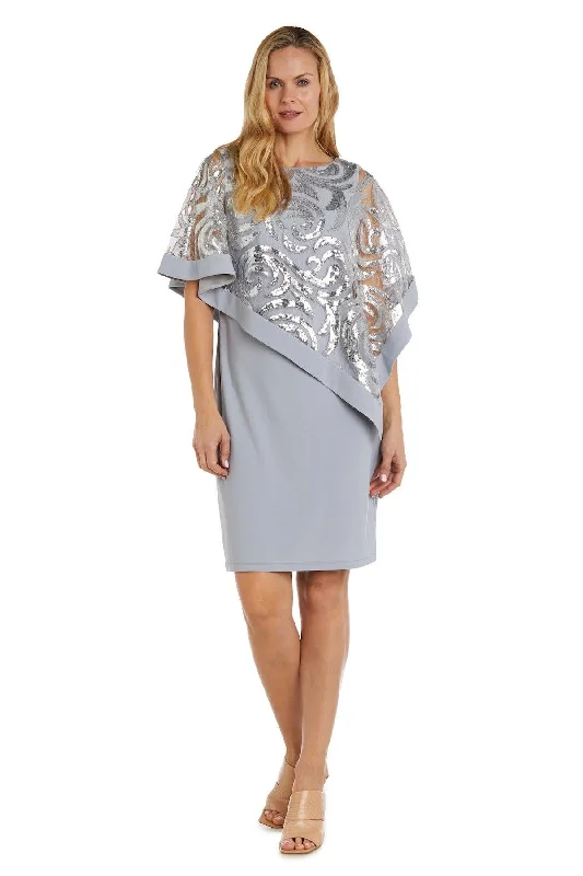 Quick Sale lace-up dressR&M Richards 2584P Short Cocktail Petite Dress