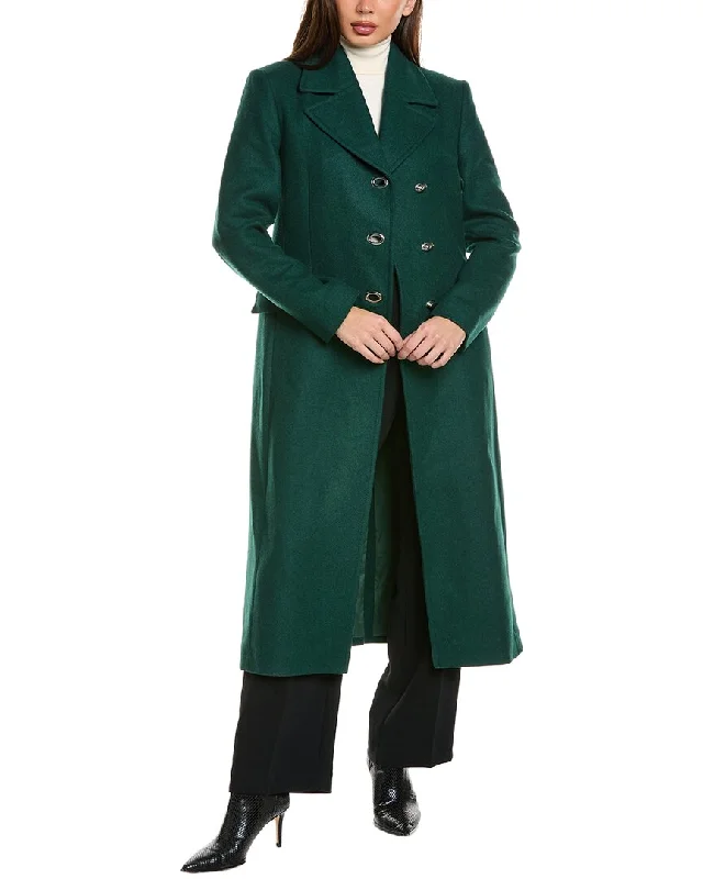 Special Price insulated trench coatHugo Boss Clafa Wool-Blend Coat