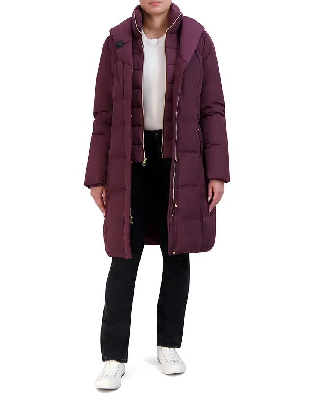 New Markdowns contemporary coatCole Haan Taffeta Down Coat