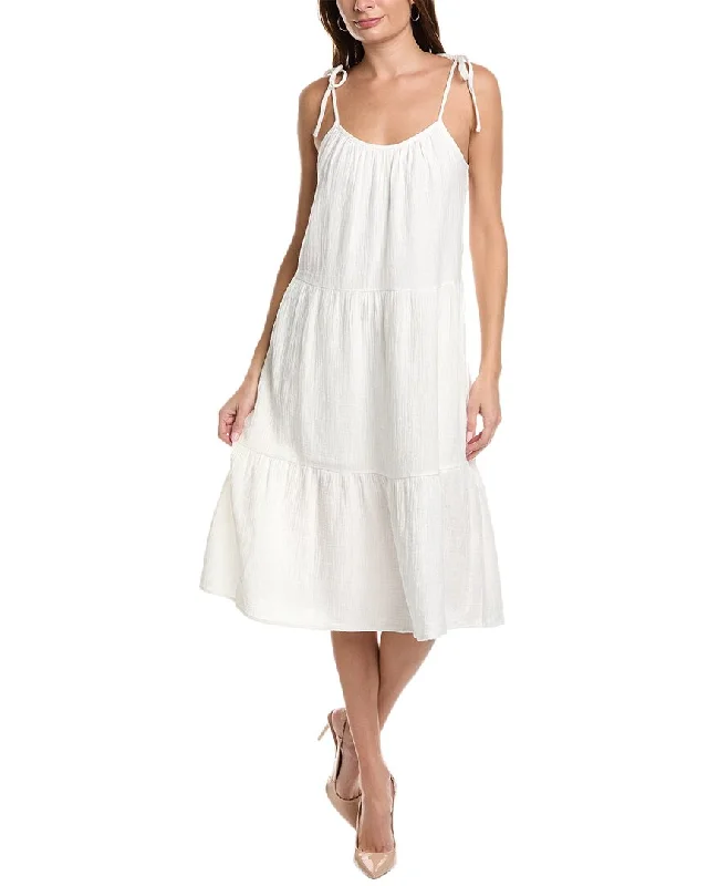 BELLA ZOE Tiered Midi Dress