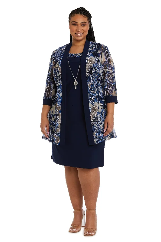 Don’t Miss Out evening dressR&M Richards 9023W Short Plus Size Jacket Dress