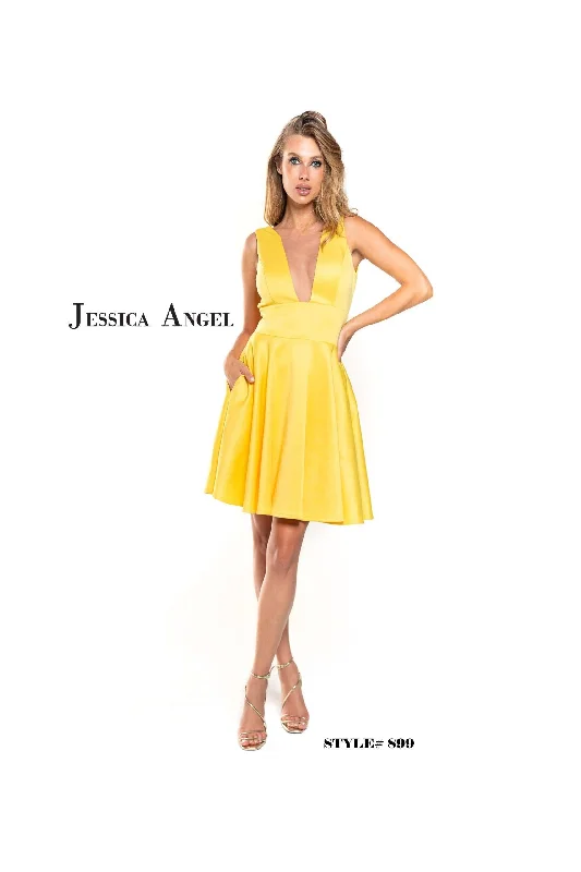While Supplies Last fitted dressJessica Angel Short Sleeveless Cocktail Dress 899