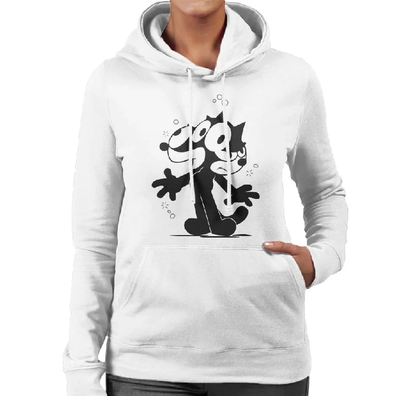 Members Only lightweight pullover hoodieFelix The Cat Full Of Emotions Women's Hooded Sweatshirt