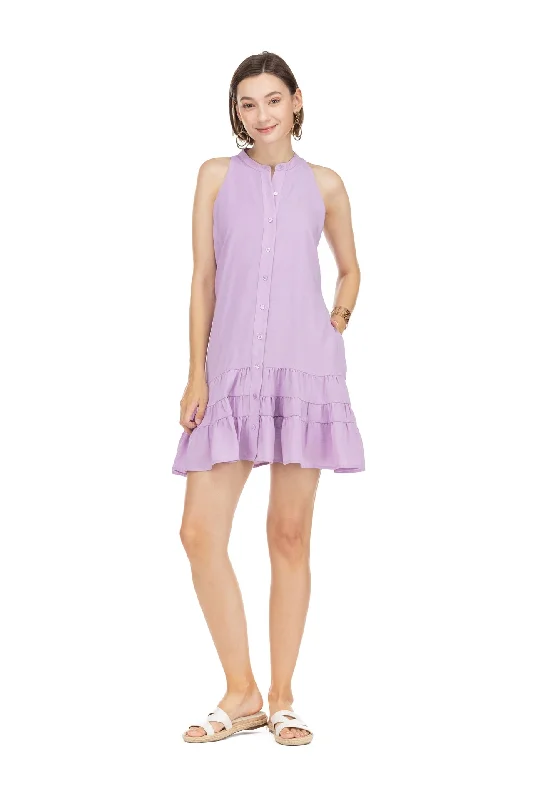 Special Savings Lilac Flouncy Dress