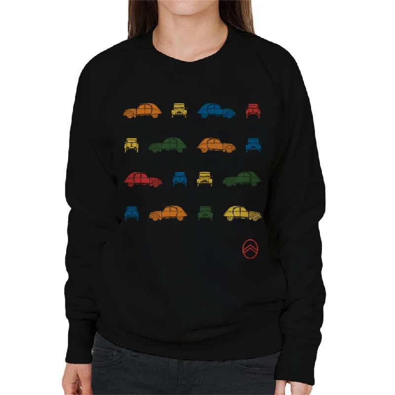 Loyalty Reward soft athletic sweatshirtCitroën 2CV Pop Art Pattern Women's Sweatshirt Loyalty Reward soft athletic sweatshirtCitroën 2CV Pop Art Pattern Women's Sweatshirt