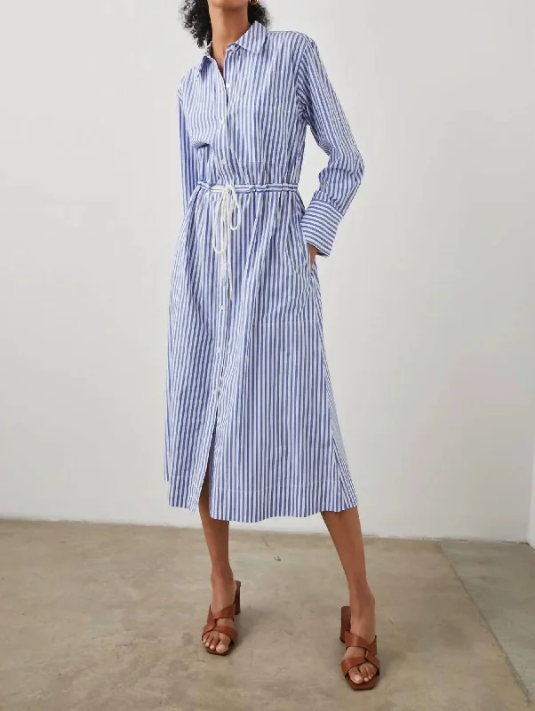 Special Discount textured dressShivonne Dress In Riviera Stripe