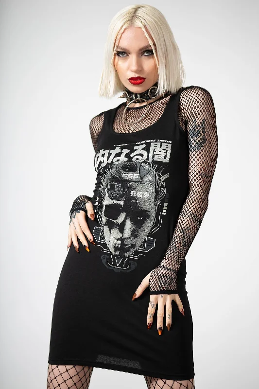 Must-Have Deals Darkness Inside Bodycon Dress - Resurrect