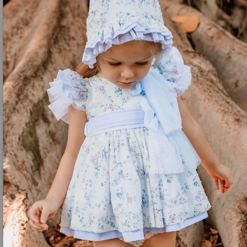 Deep Discounts satin dressBaby Floral Dress