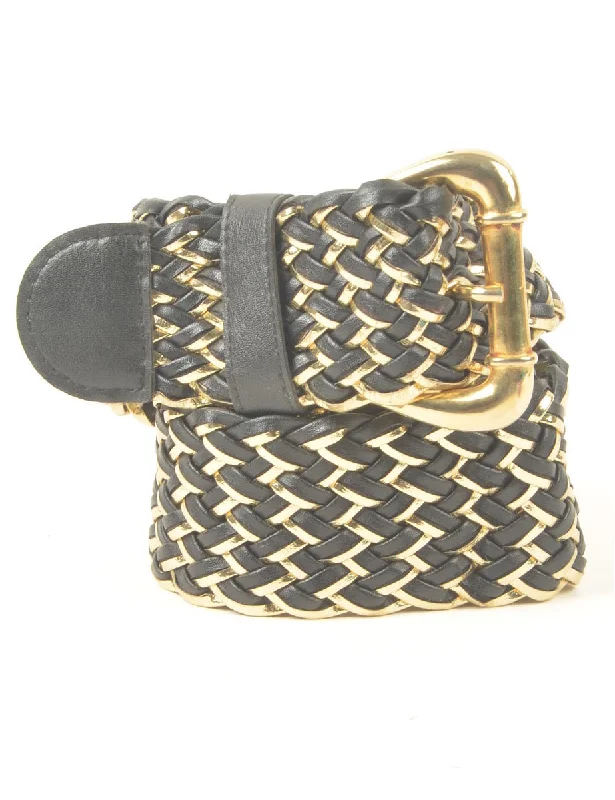 New Deals vintage coatBlack Fashion Belt - M
