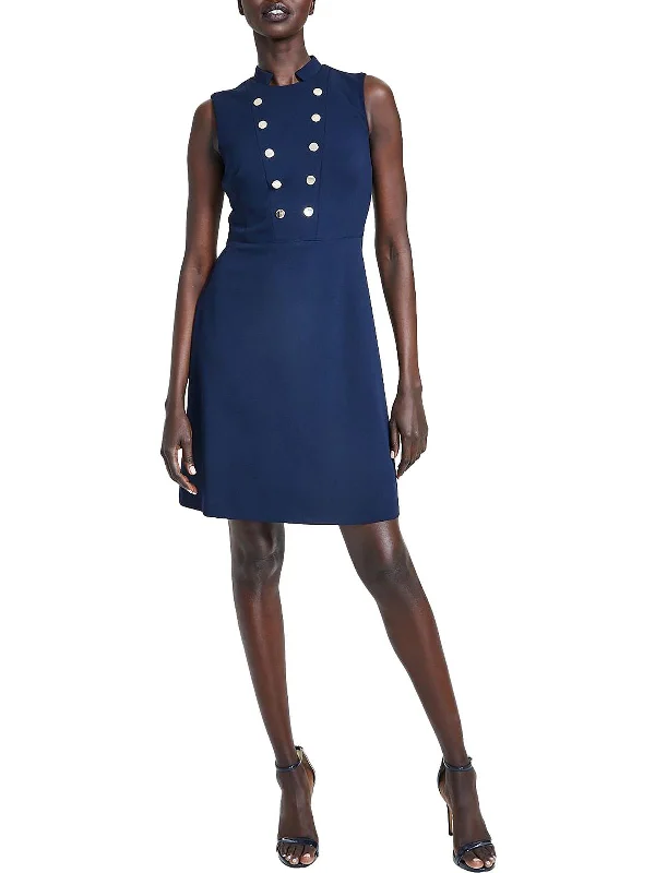 Today’s Deal boho dressWomens Crepe Embellished Sheath Dress