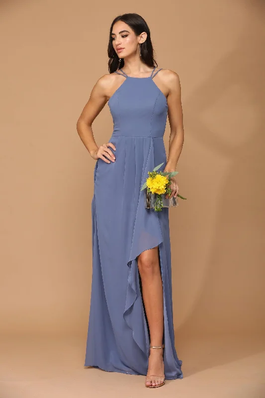 Flash Deals luxury dressEva Fashion Slate Blue S Sale