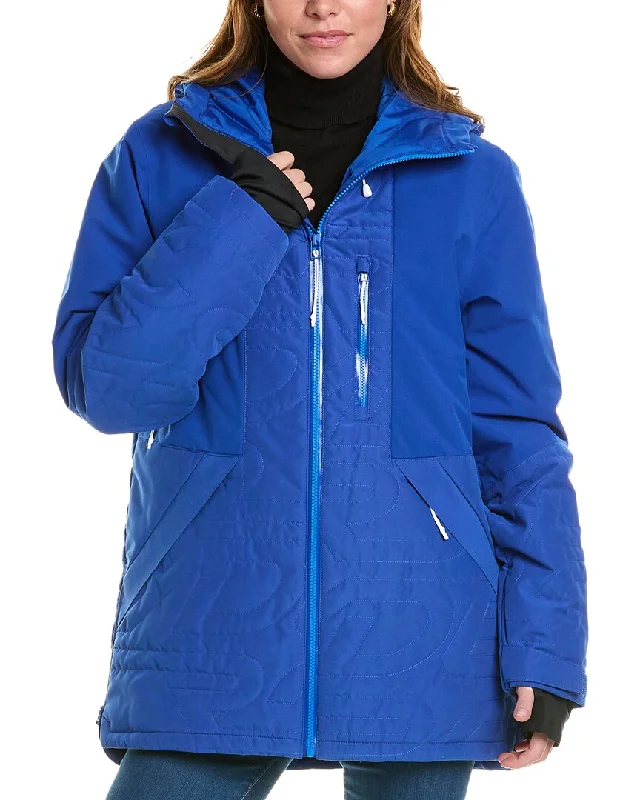 Savings Spectacular cozy wool-blend coatSpyder Palisade Jacket