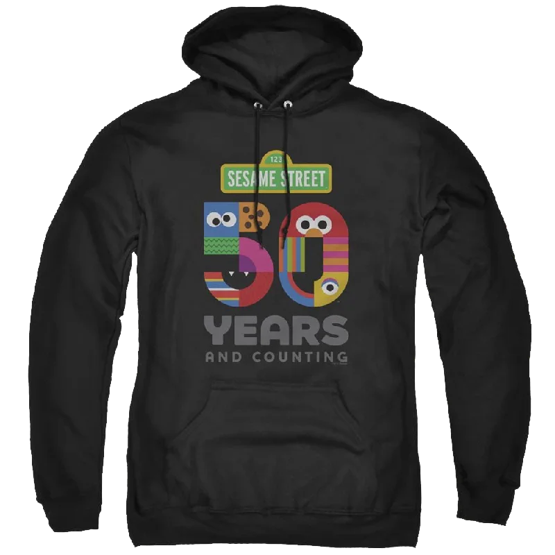 Sesame Street 50 Years Logo - Pullover Hoodie