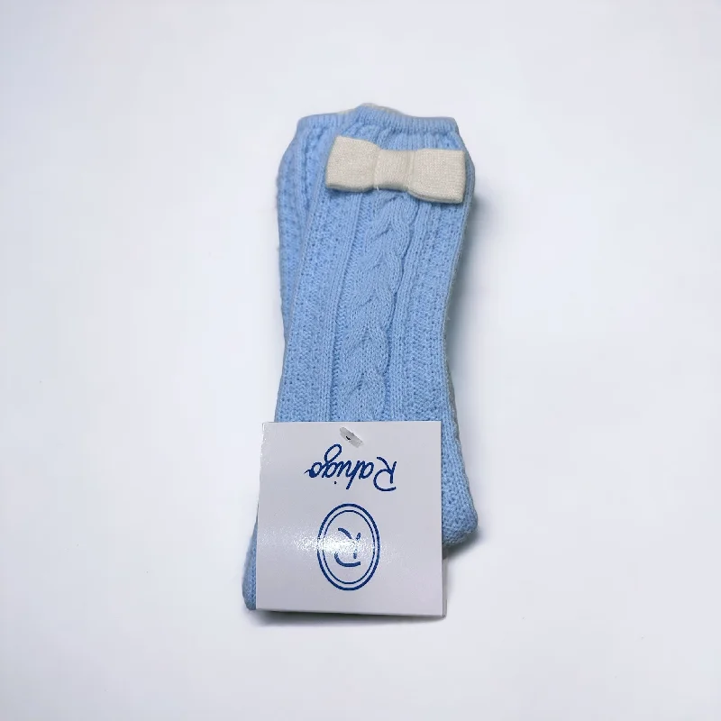 Epic Deals satin midi dressBaby Blue and Cream Socks
