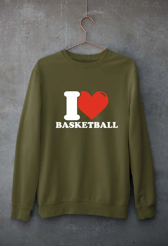 The Best Prices minimalist gym sweatshirtI Love Basketball Unisex Sweatshirt for Men/Women The Best Prices minimalist gym sweatshirtI Love Basketball Unisex Sweatshirt for Men/Women