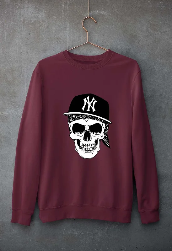 Daily Deals fitted workout sweatshirtHip Hop Skull NY Unisex Sweatshirt for Men/Women Daily Deals fitted workout sweatshirtHip Hop Skull NY Unisex Sweatshirt for Men/Women
