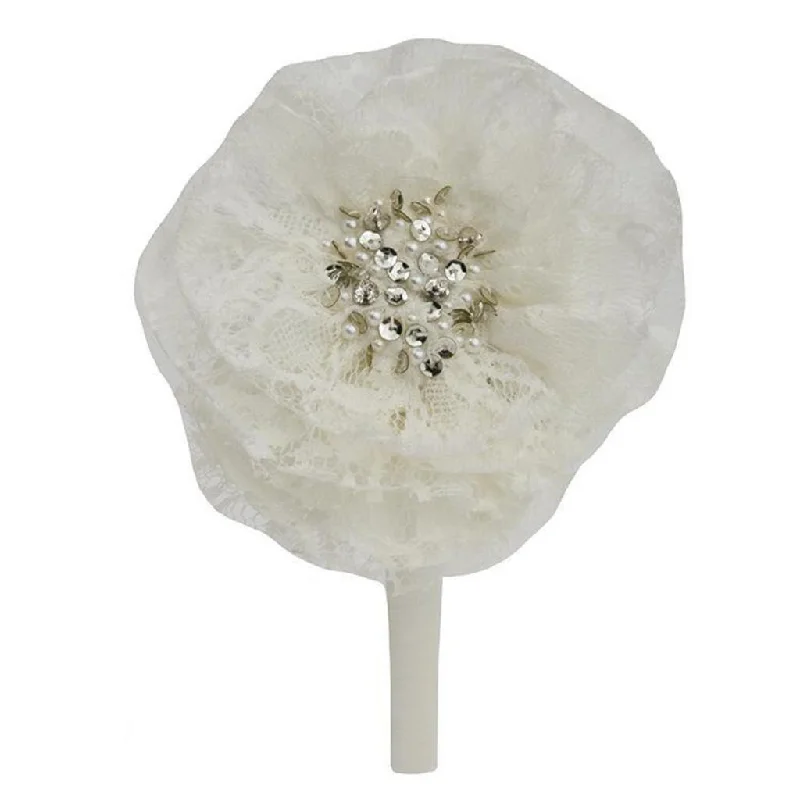 Don't Wait modern dressWhite Lace Headband