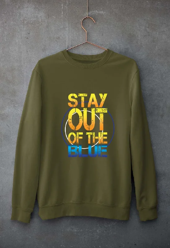 Don't Wait athletic style hoodiePUBG Stay Out Of The Blue Unisex Sweatshirt for Men/Women Don't Wait athletic style hoodiePUBG Stay Out Of The Blue Unisex Sweatshirt for Men/Women
