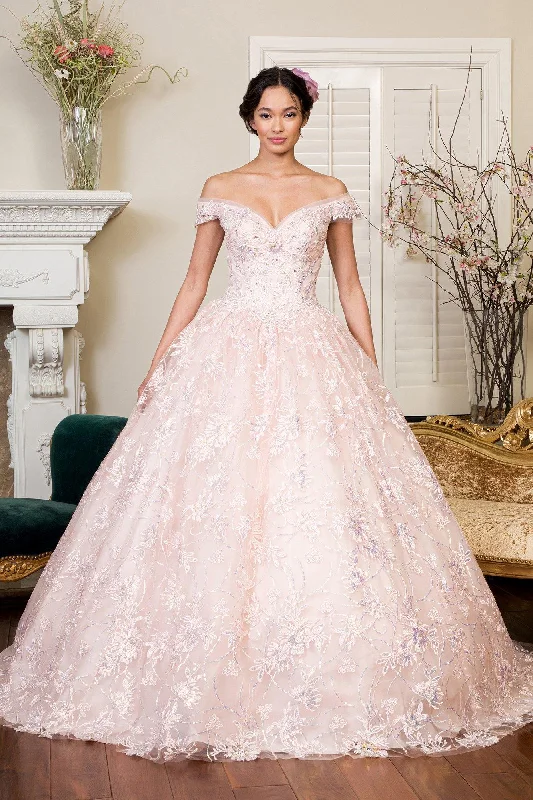 Super Bargain bohemian dressLong Quinceanera Sweet 16 Off Shoulder Ball Gown