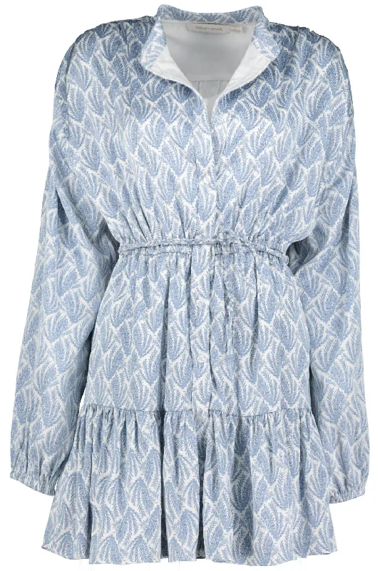Blowout Sale lace dressCameron Tiered Print Dress In Botonical