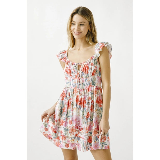 The Best Prices elegant evening dressRUFFLE STRAP MINI DRESS