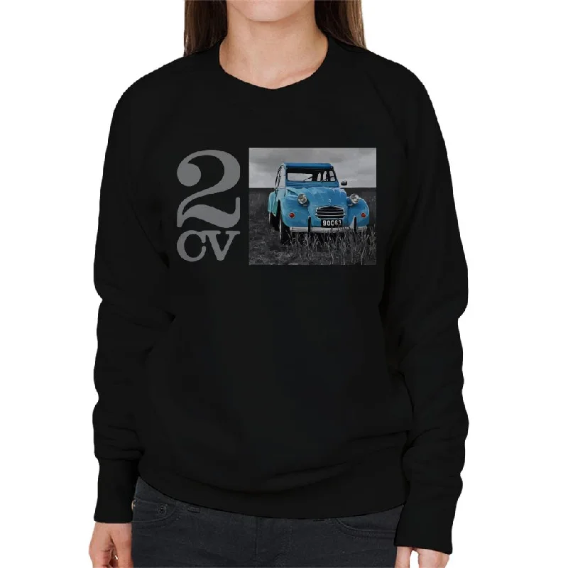 Today Only fitted workout hoodieCitroën 2CV Meadow Photo Women's Sweatshirt
