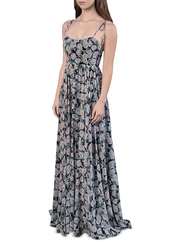 Take Advantage shift dressLylah Womens Floral Print Long Maxi Dress
