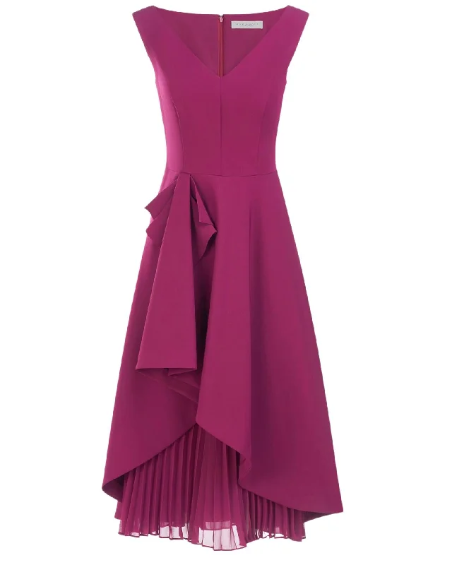 Women's Begonia Midi Dress In Boysenberry